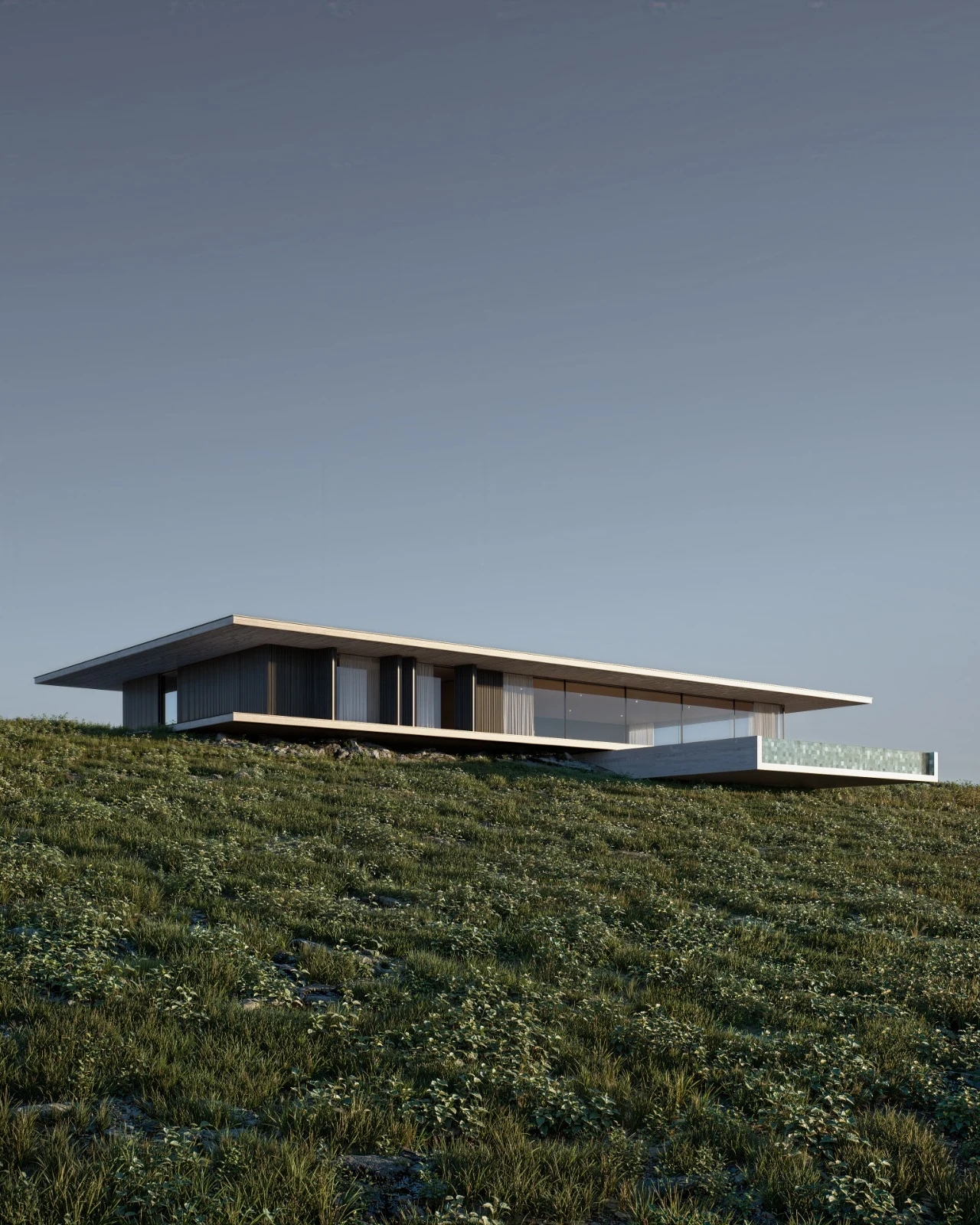 O essencial em perspectiva, projeto de Arquitetura residencial da Hofstaetter